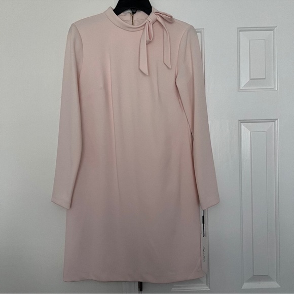 Calvin Klein Women’s Bow Neck Dress. NWT - Picture 4 of 6